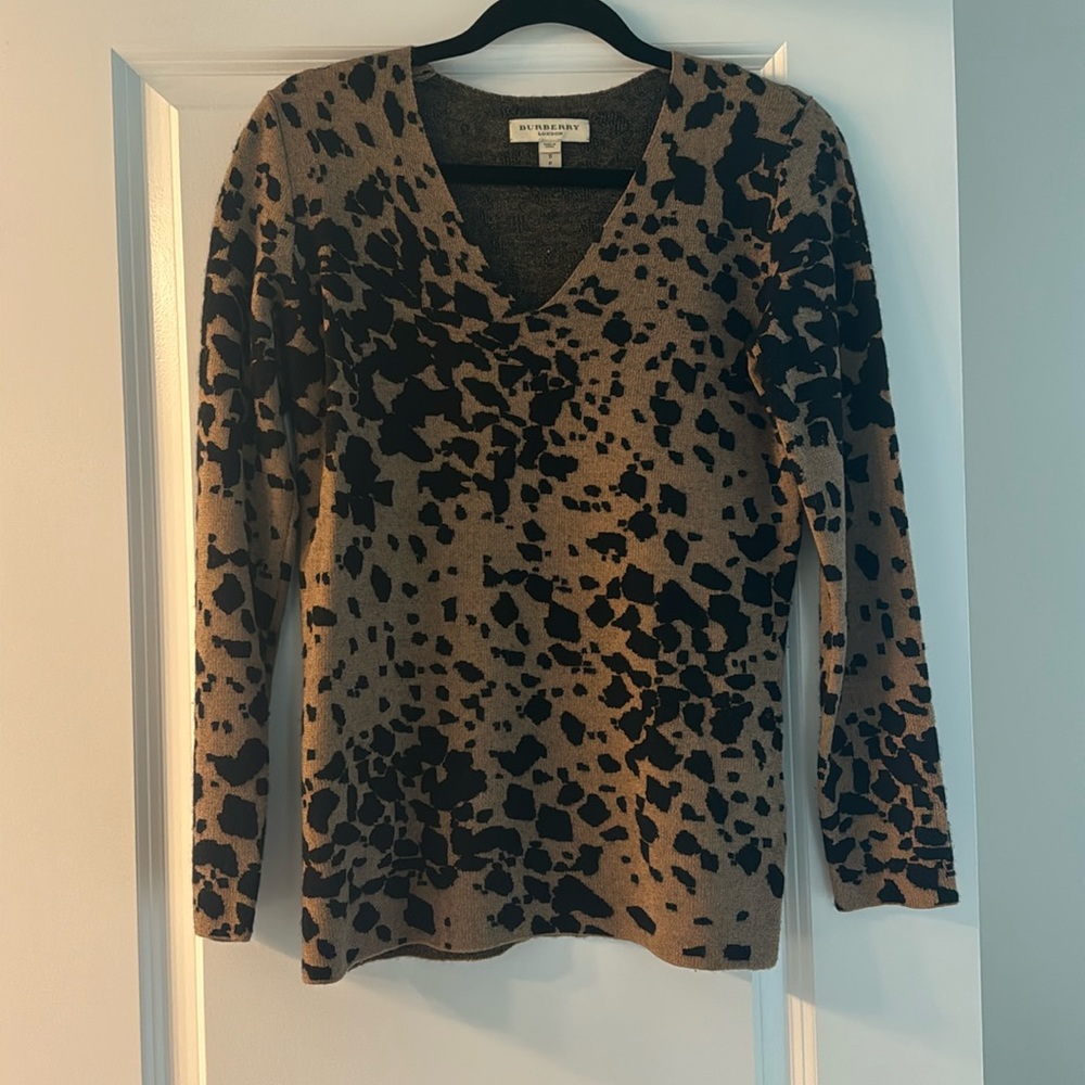 Burberry Sweater Cheetah